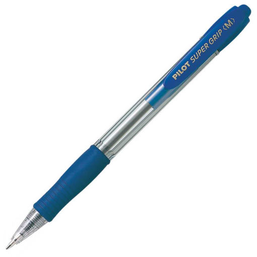 Picture of SUPER GRIP MEDIUM BLUE PEN